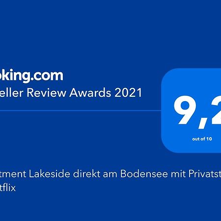 Auszeit Apartment Lakeside Mit Privatstrand FDH Εξωτερικό φωτογραφία
